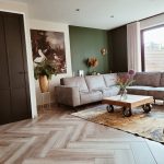 Keramische visgraat houtlook vloer, foto 1