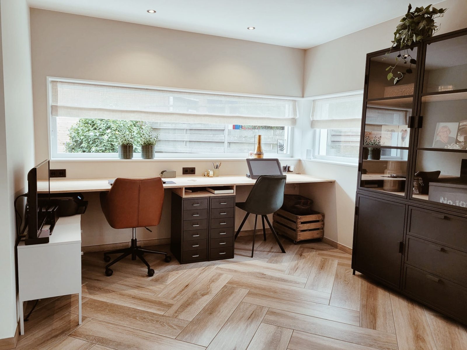 Keramische visgraat houtlook vloer, foto 3