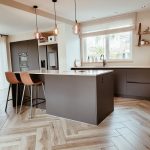 Keramische visgraat houtlook vloer, foto 4