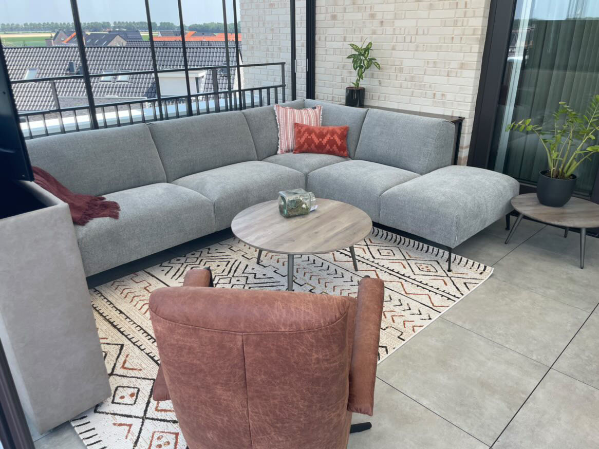 Terrastegels en badkamer penthouse, foto 1