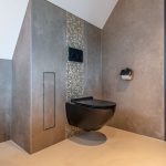 Zwarte badkamer met mozaïek, foto 11