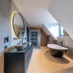 Zwarte badkamer met mozaïek, foto 6